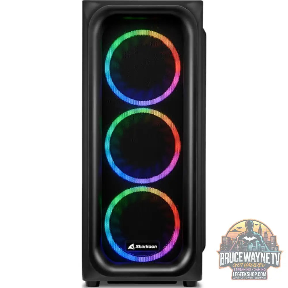 Sharkoon TK5M RGB, Tower-Gehäuse - Sharkoon - vue 3