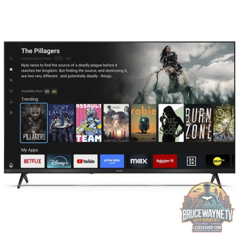 SHARP 40HE2745E, LED-Fernseher - SHARP - vue 8