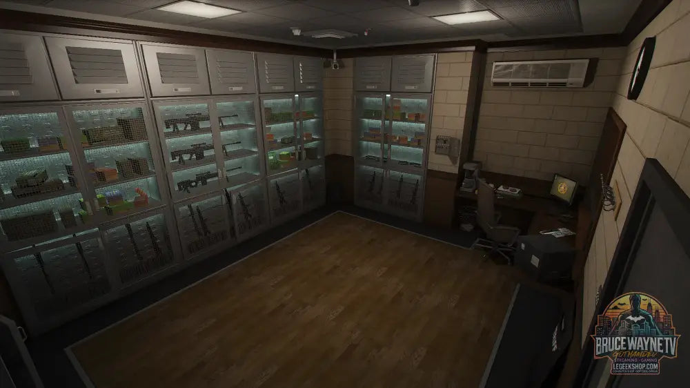 Sheriff Station — FiveM MLO, vue 15, LeGeekShop