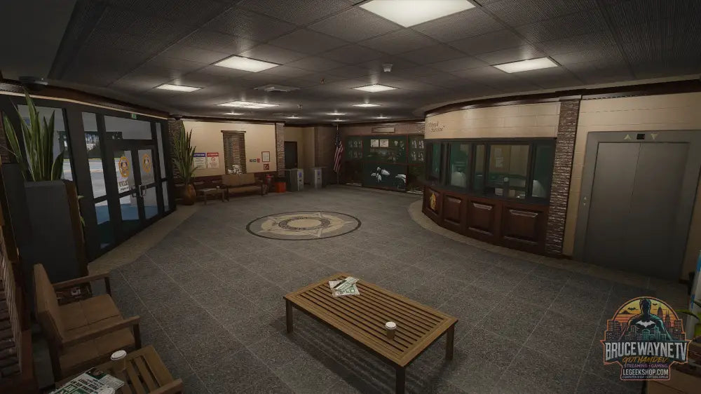 Sheriff Station — FiveM MLO, vue 11, LeGeekShop