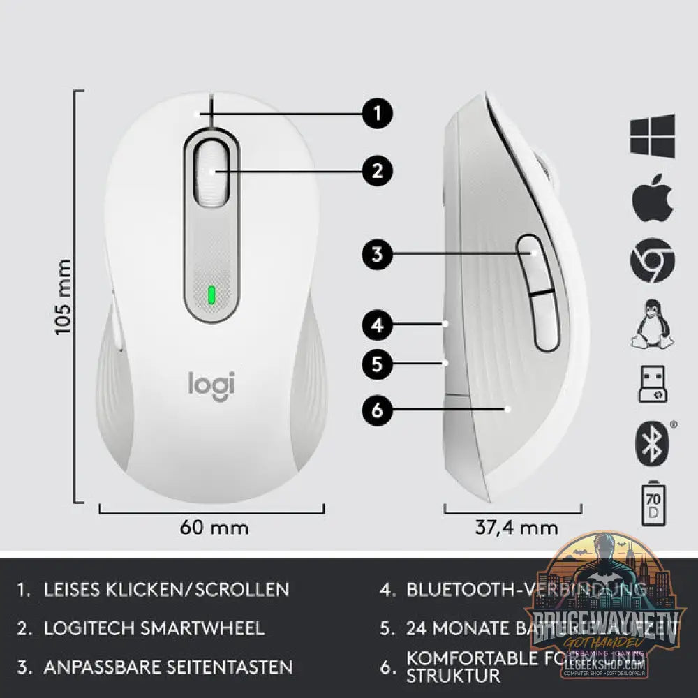 Signature K650 Combo for Business - Logitech - vue 7