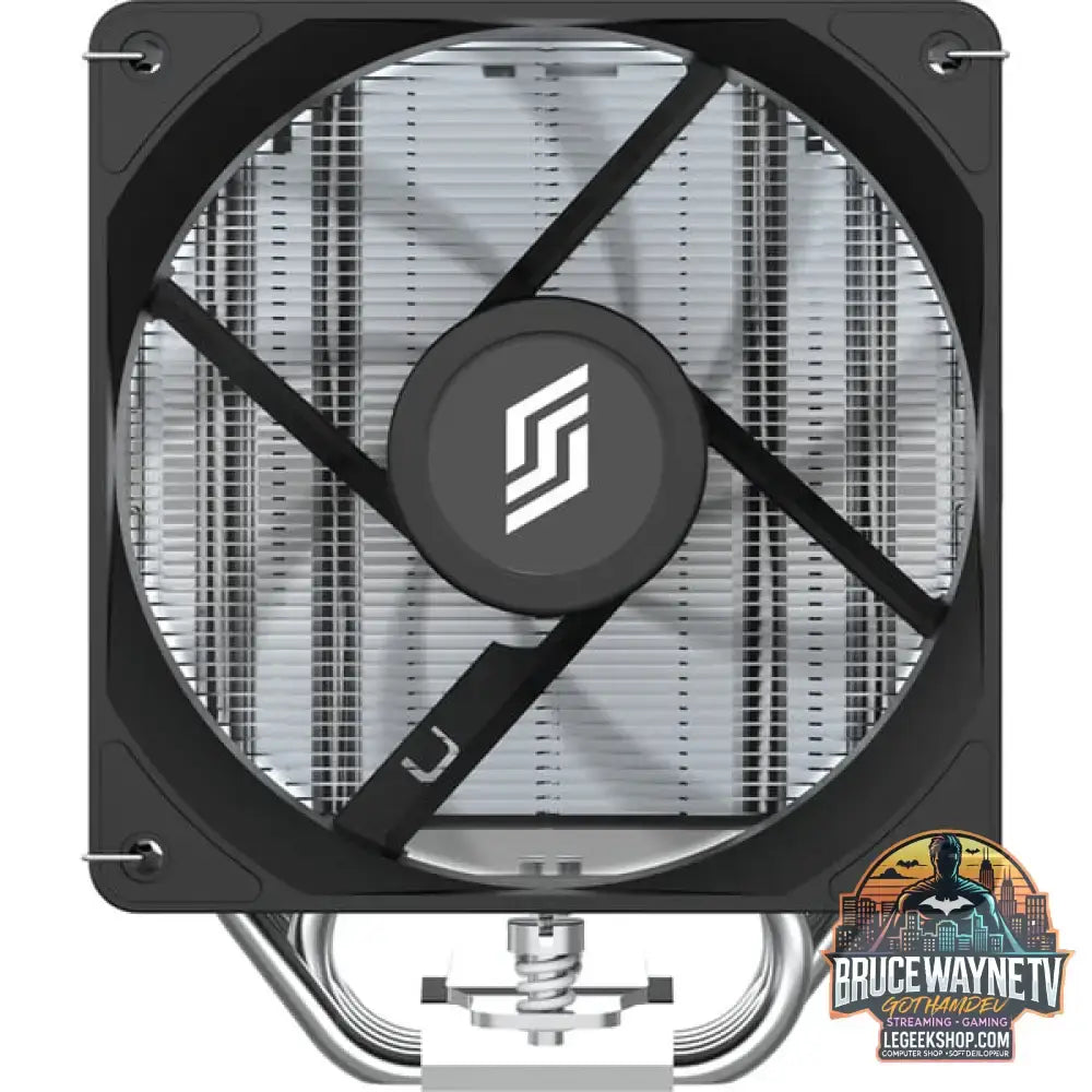 Silentware Bora Performance, CPU-Kühler schwarz/silber, 120 mm - Silentware - vue 2