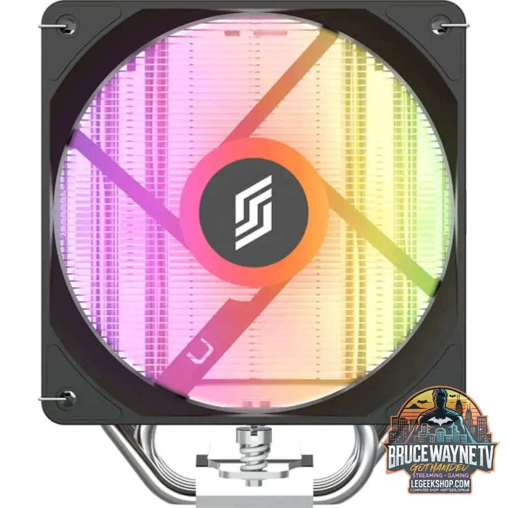 Silentware Bora, CPU-Kühler schwarz/silber, 120 mm - Silentware - vue 2
