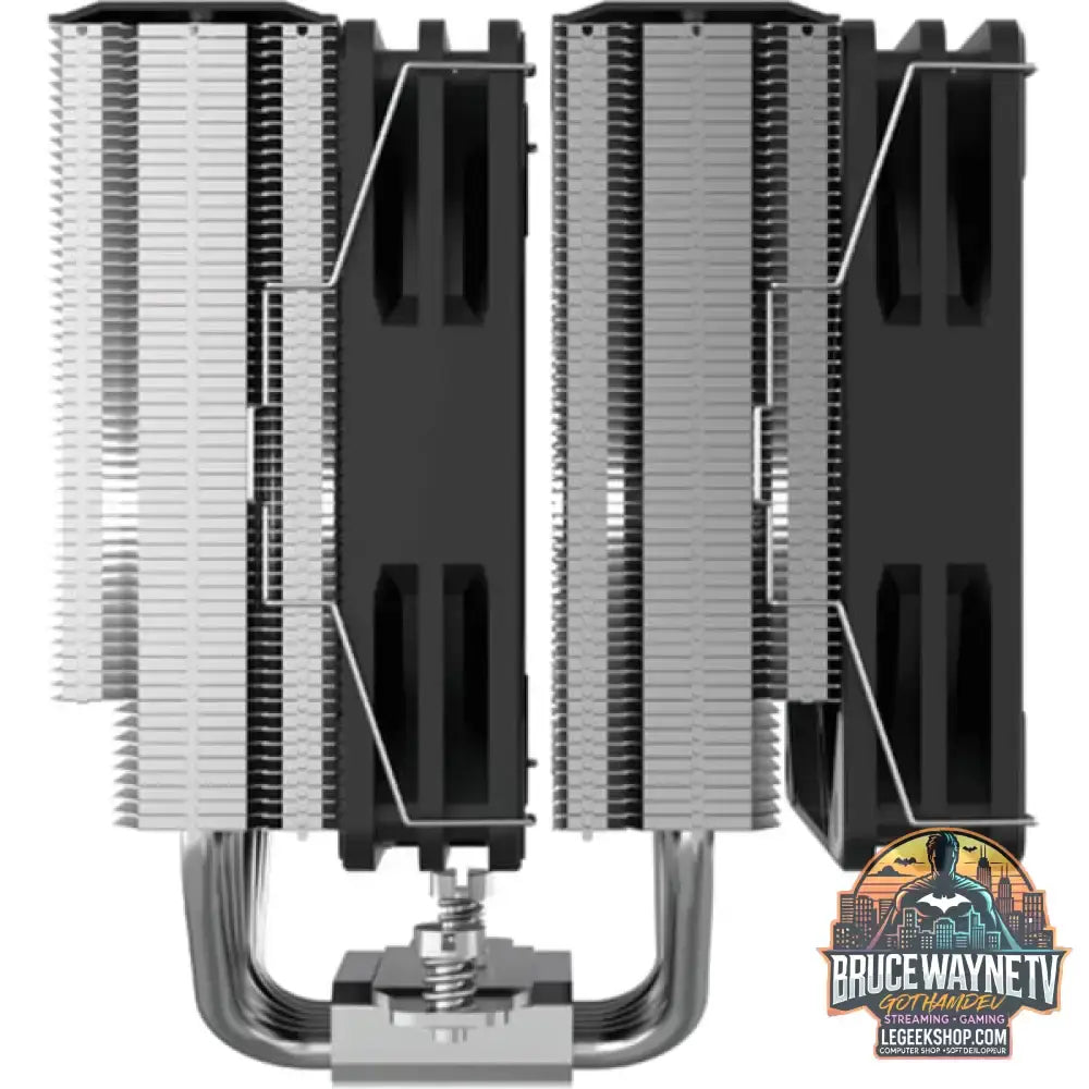 Silentware Titan Performance, CPU-Kühler schwarz/silber, 120 mm - Silentware - vue 3