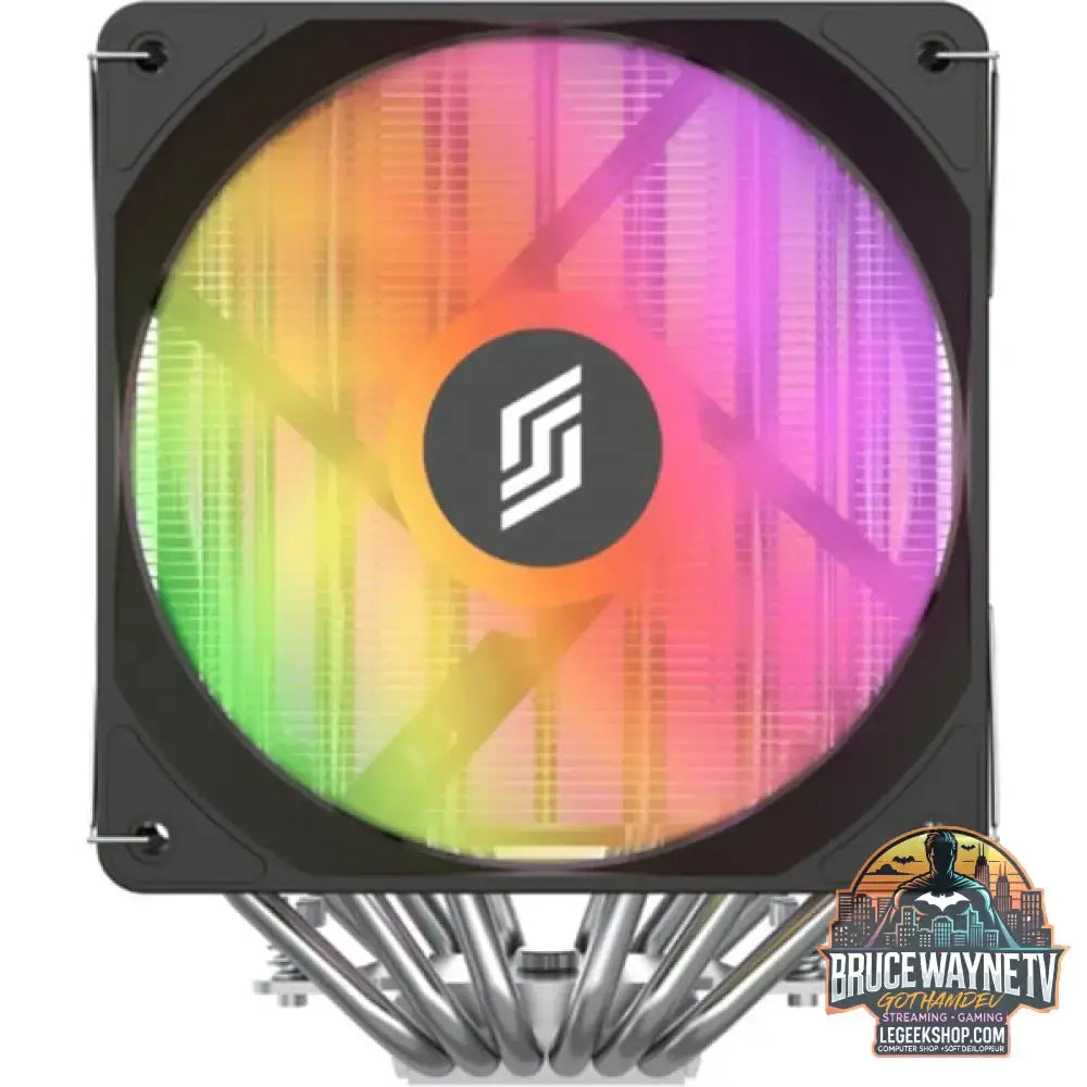 Silentware Titan, CPU-Kühler schwarz/silber, 120 mm - Silentware - vue 2