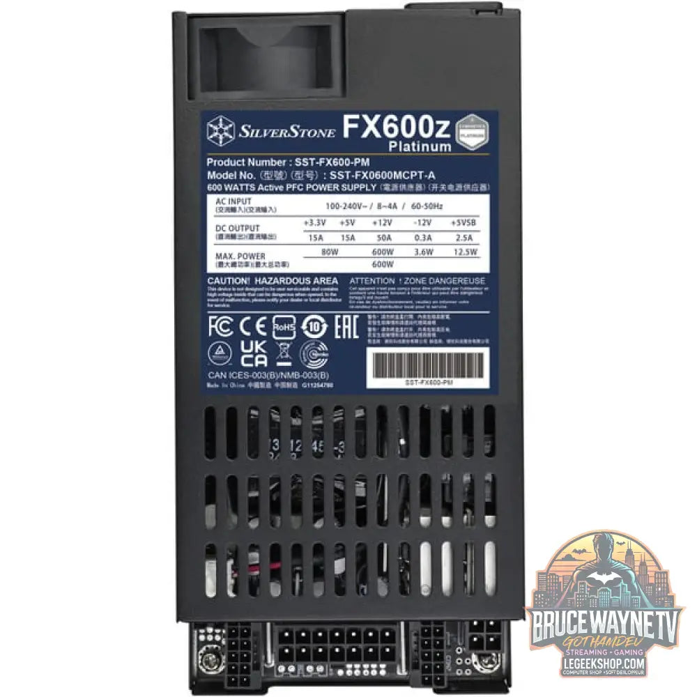SilverStone FX600z Platinum, alimentation PC - SilverStone - vue 5