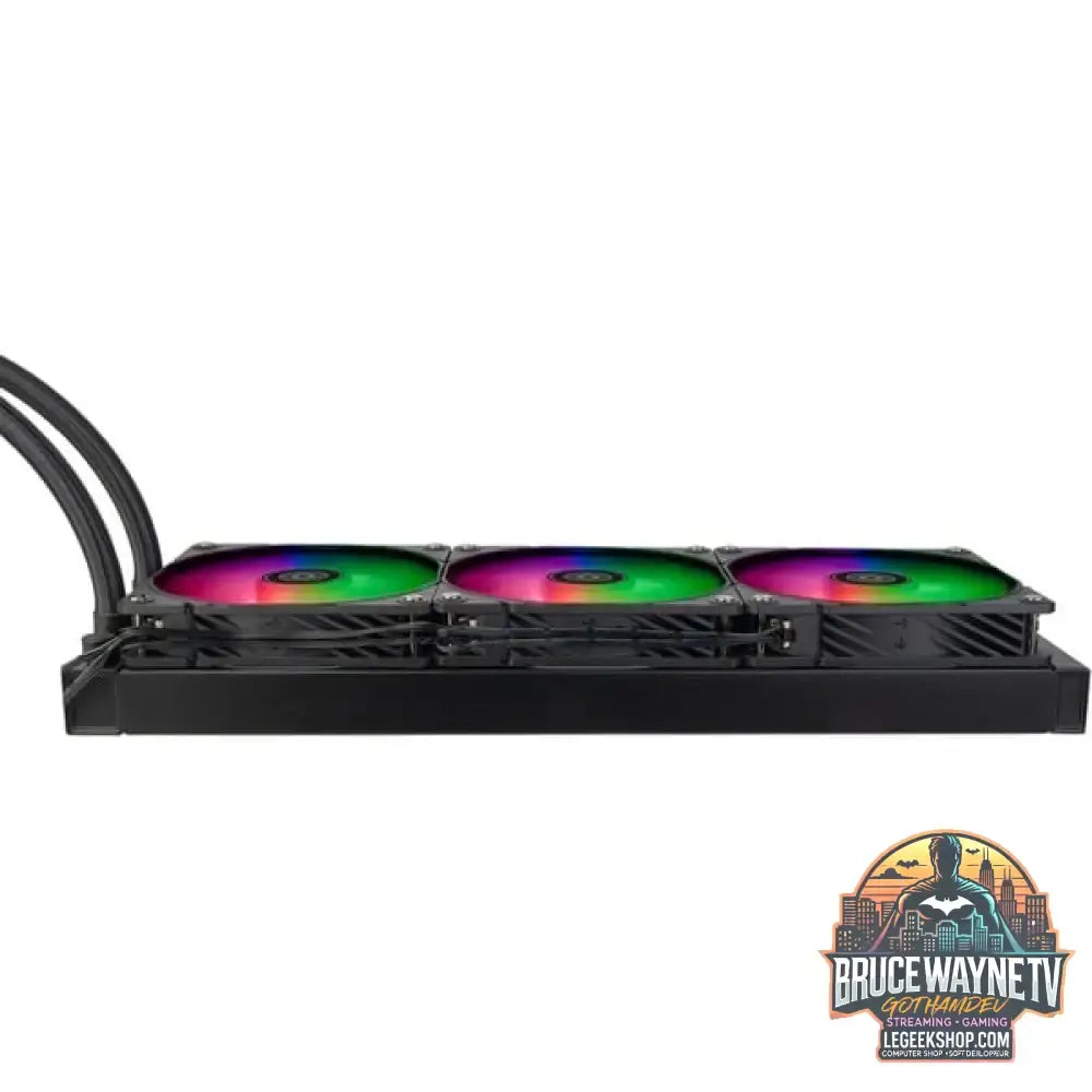 SilverStone NovaPeak 360 ARGB 360mm, Wasserkühlung schwarz - SilverStone - vue 3
