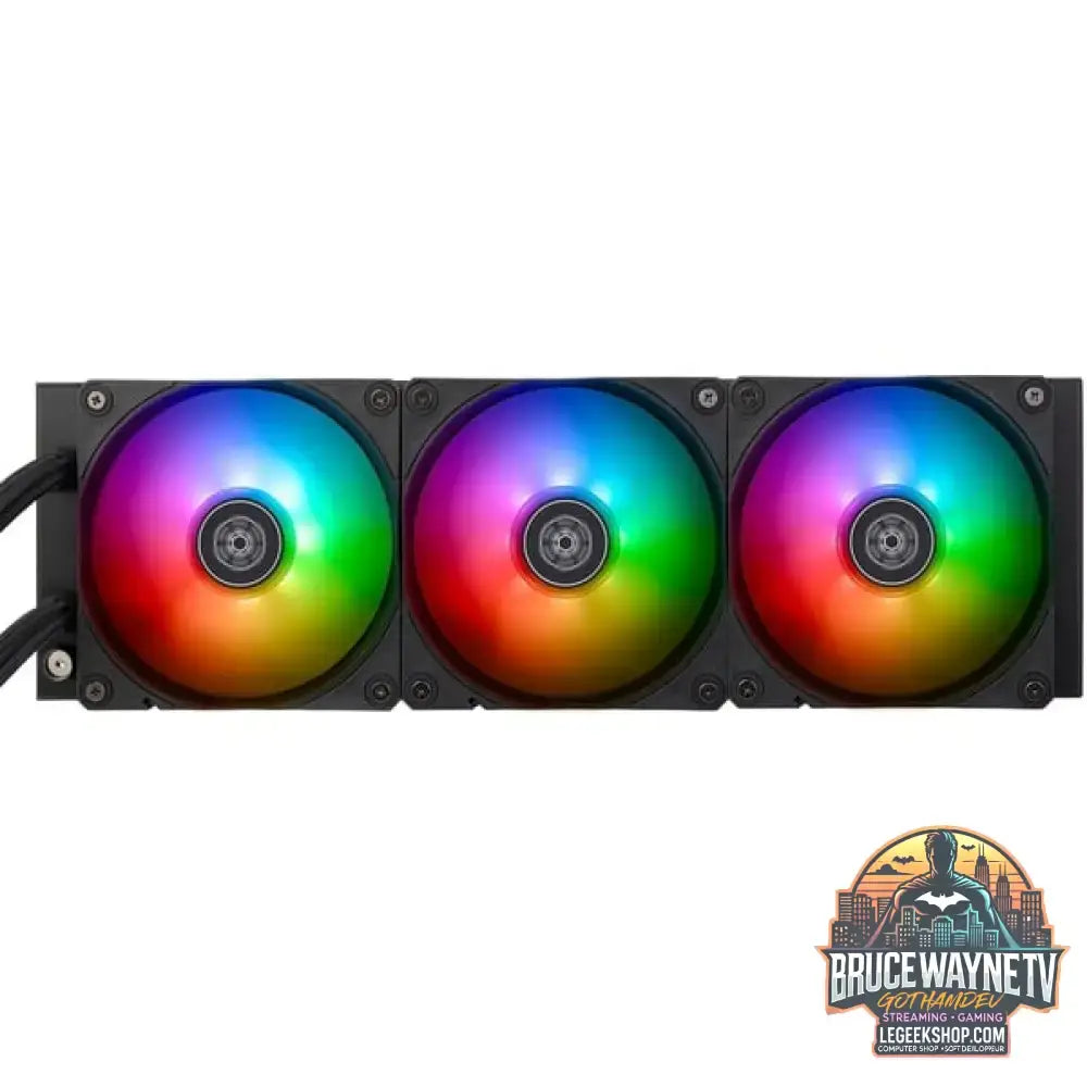 SilverStone NovaPeak 360 ARGB 360mm, Wasserkühlung schwarz - SilverStone - vue 2