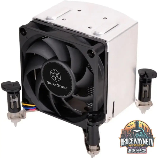 SilverStone SST-AR10-115XP, CPU-Kühler silber/schwarz, 70 mm - SilverStone