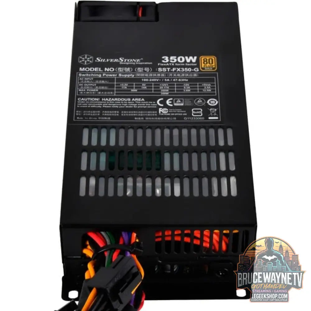 SilverStone SST-FX350-G 350W, alimentation PC - SilverStone - vue 3