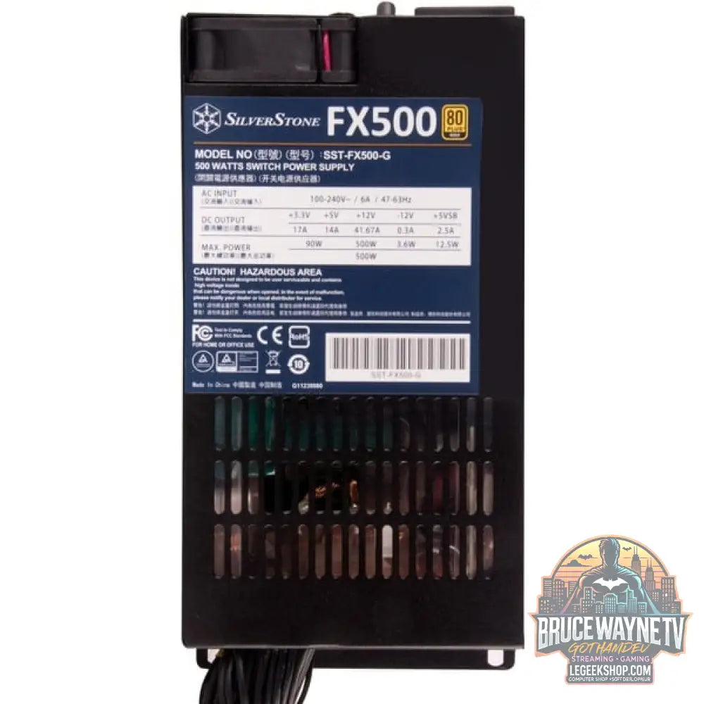 SilverStone SST-FX500-G, alimentation PC - SilverStone - vue 6