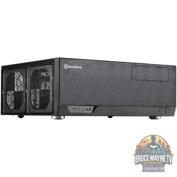 SilverStone SST-GD09B-C, HTPC-Gehäuse - SilverStone