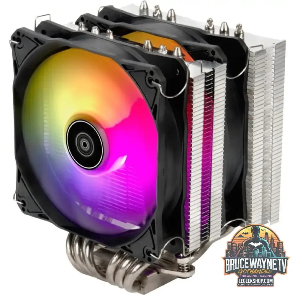 SilverStone SST-HYD120-ARGB-V2, CPU-Kühler 120 mm - SilverStone - vue 3