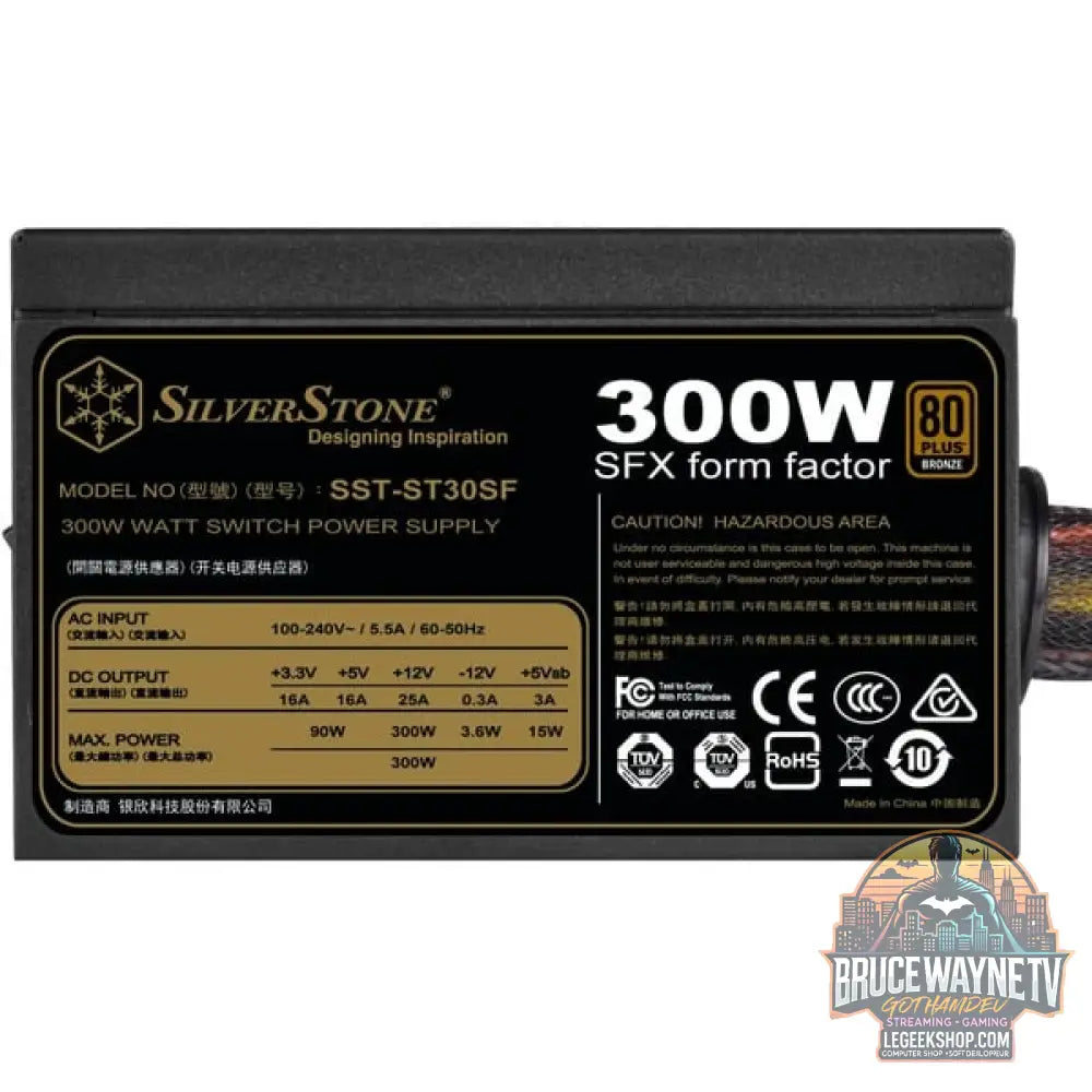 SilverStone SST-ST30SF V2.0, alimentation PC - SilverStone - vue 3