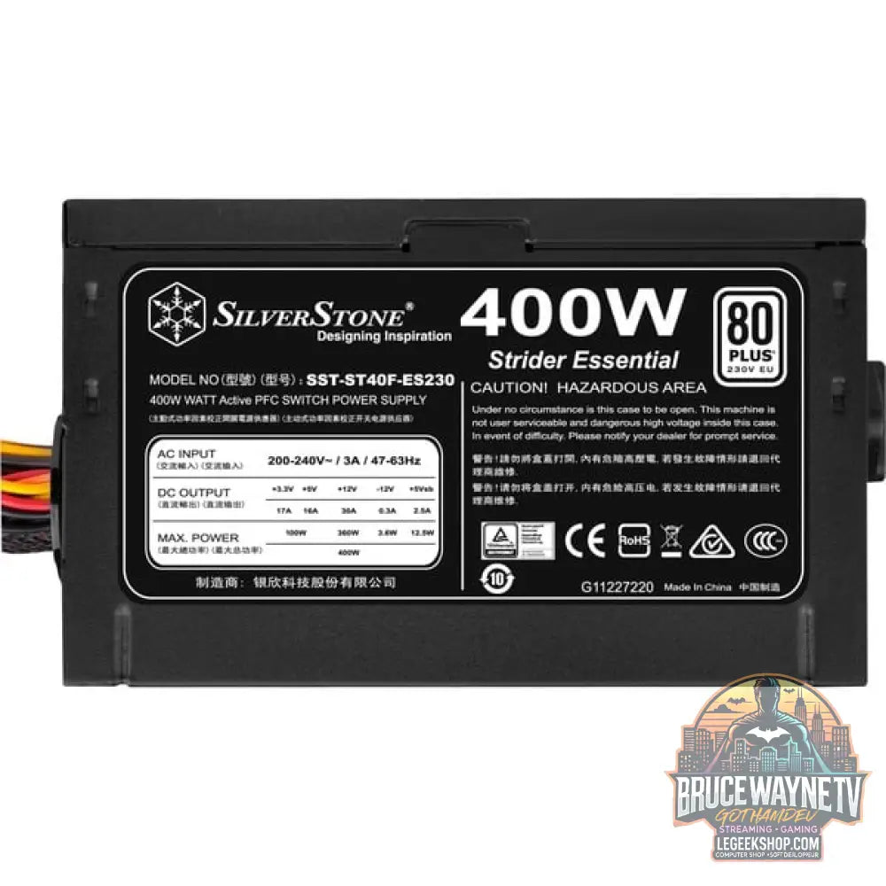 SilverStone SST-ST40F-ES230, alimentation PC - SilverStone - vue 5