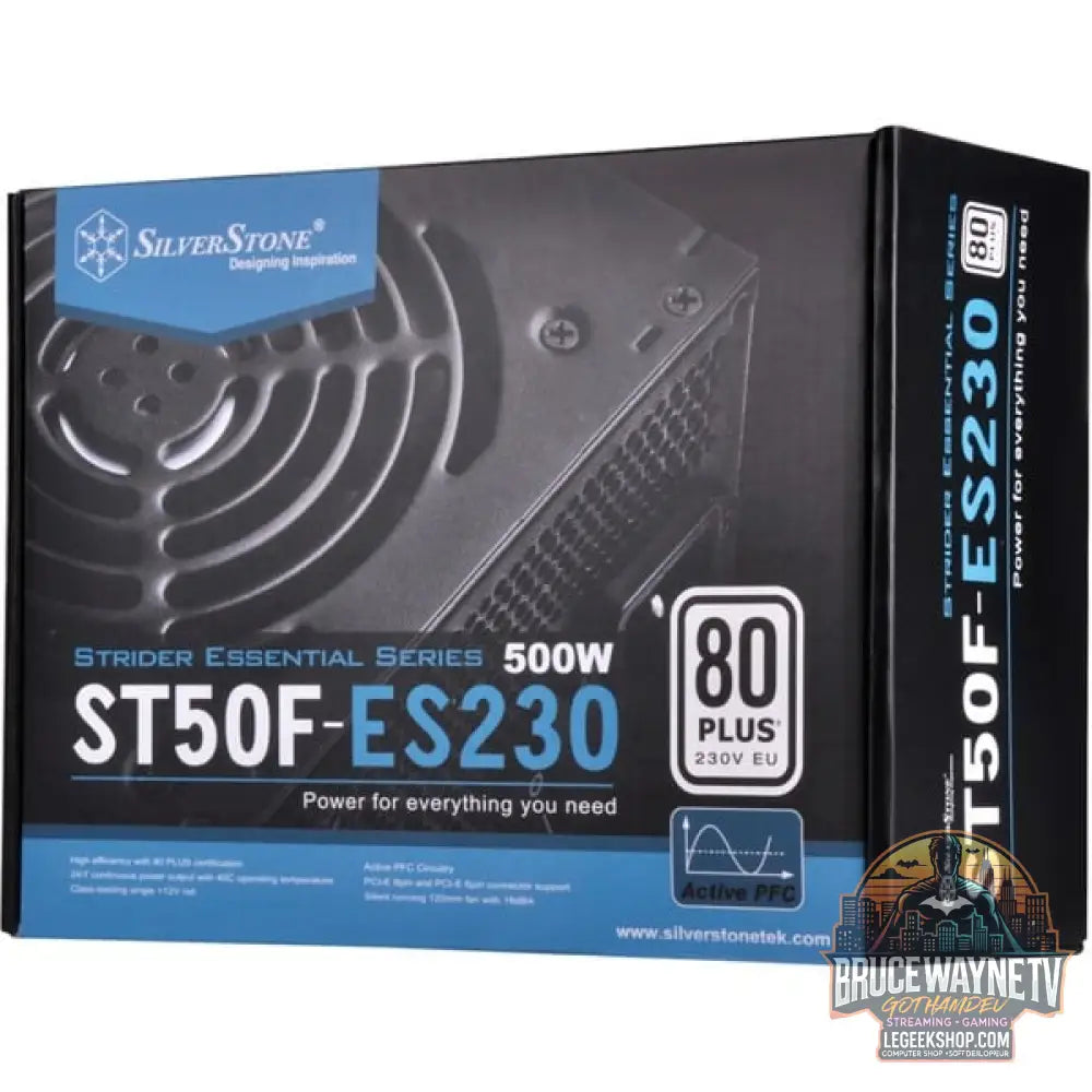 SilverStone SST-ST50F-ES230 v2.0 500W, alimentation PC - SilverStone - vue 9