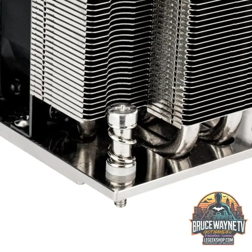 SilverStone SST-XE02-AM5B, CPU-Kühler aluminium/schwarz, 60 mm - SilverStone - vue 6
