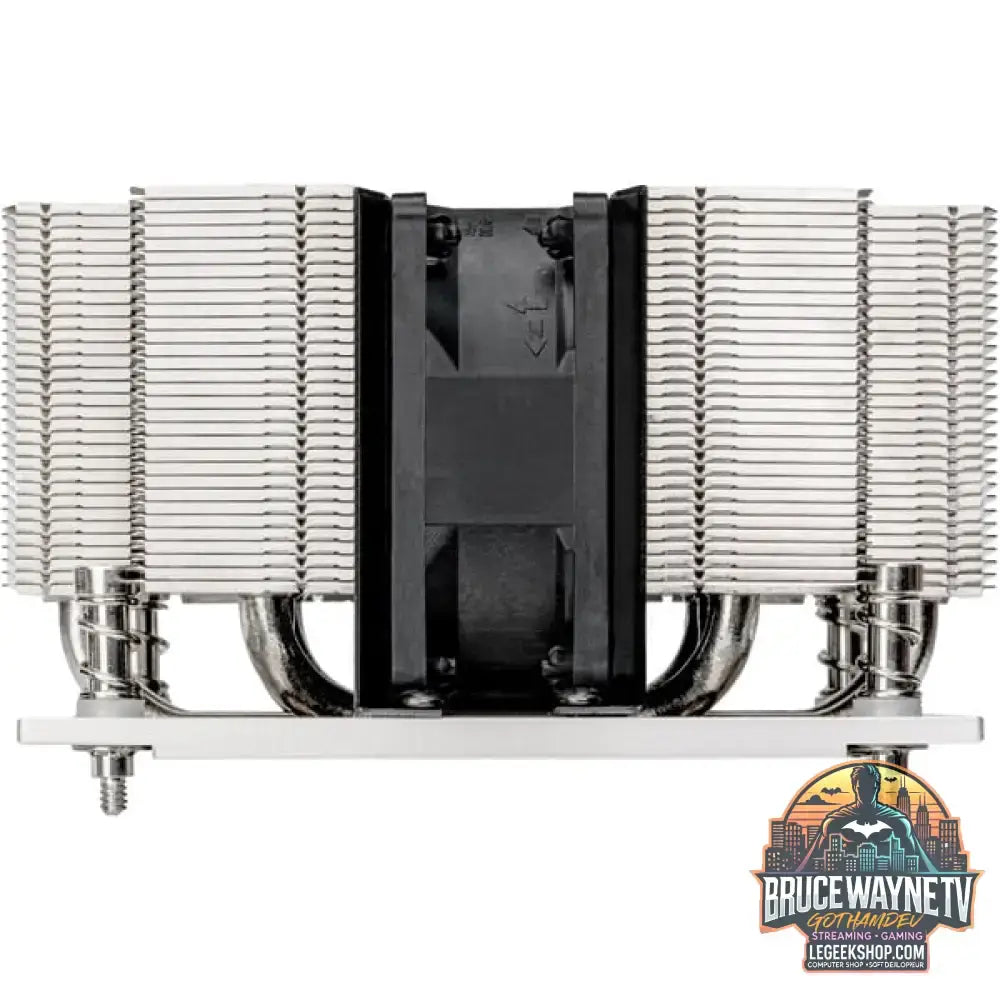 SilverStone SST-XE02-AM5B, CPU-Kühler aluminium/schwarz, 60 mm - SilverStone - vue 3