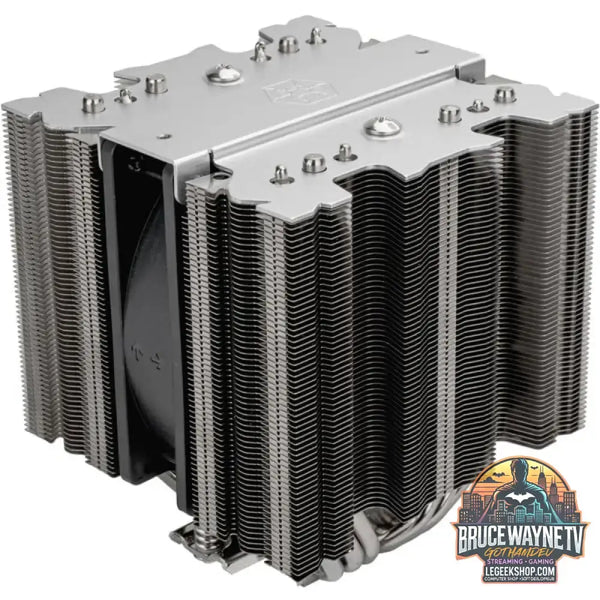 SilverStone SST-XED120S, CPU-Kühler aluminium/schwarz, 120 mm - SilverStone