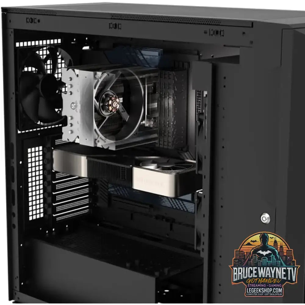 SilverStone SST-XED120S, CPU-Kühler aluminium/schwarz, 120 mm - SilverStone - vue 11