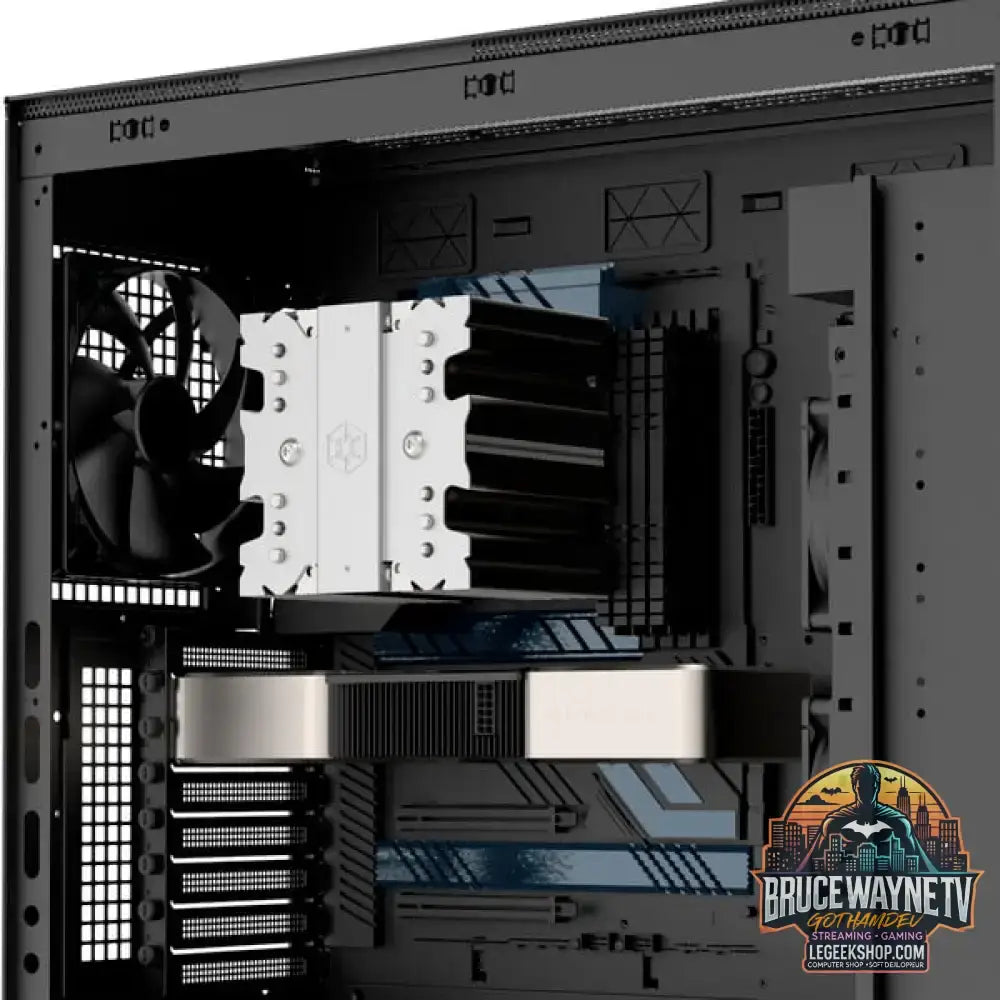 SilverStone SST-XED120S, CPU-Kühler aluminium/schwarz, 120 mm - SilverStone - vue 12