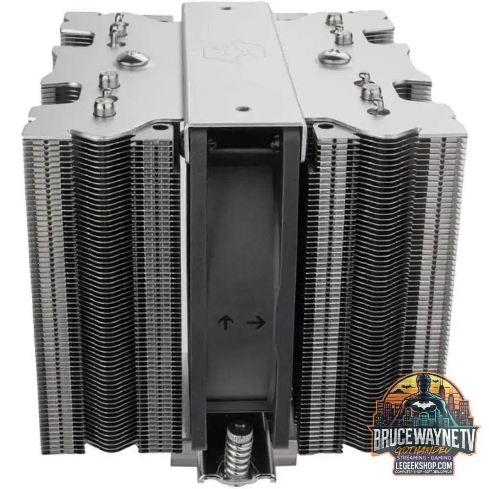 SilverStone SST-XED120S, CPU-Kühler aluminium/schwarz, 120 mm - SilverStone - vue 5