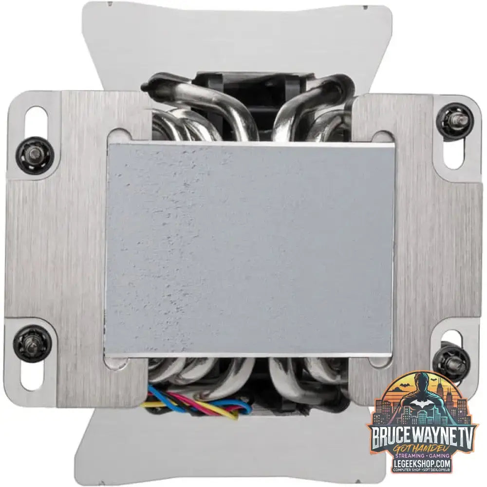 SilverStone XE04-SP6P, CPU-Kühler silber/schwarz, 92 mm - SilverStone - vue 6