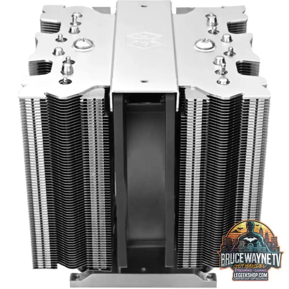 SilverStone XED120S-WS, Luftkühler aluminium, 120 mm - SilverStone - vue 4