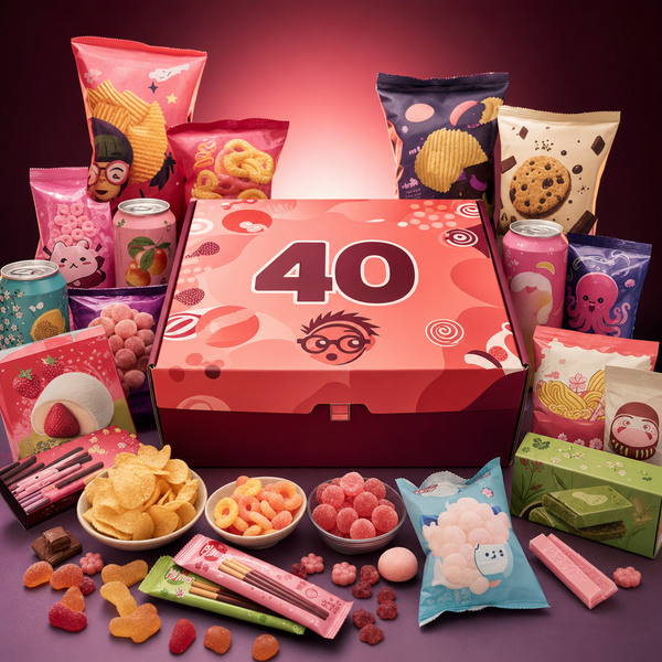 Snack Box Internationale 40 produits — Candy Geekland