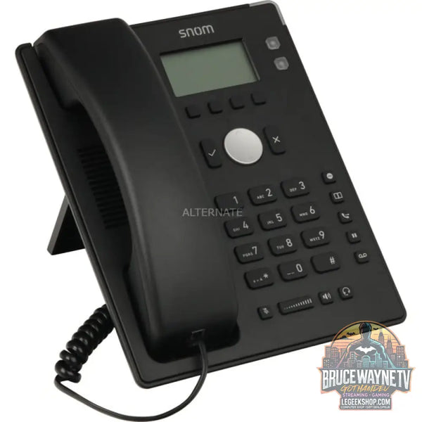 snom D120, VoIP-Telefon noir, PoE - snom