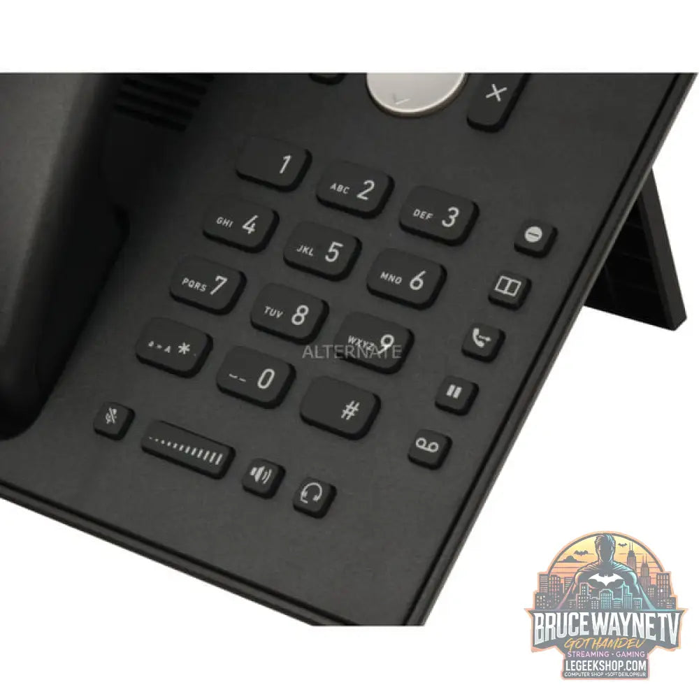 snom D120, VoIP-Telefon noir, PoE - snom - vue 4