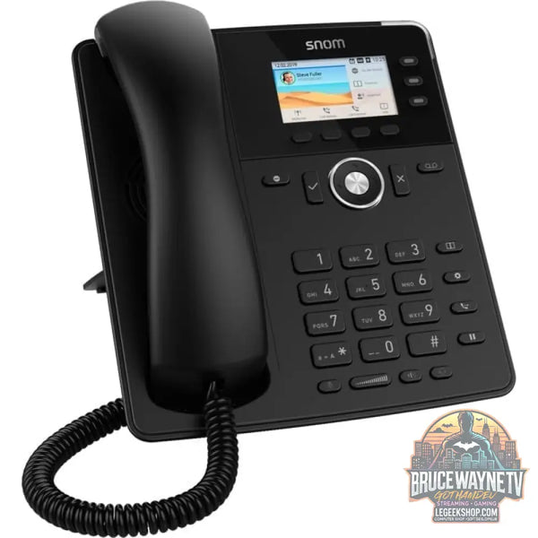 snom D717, VoIP-Telefon noir - snom