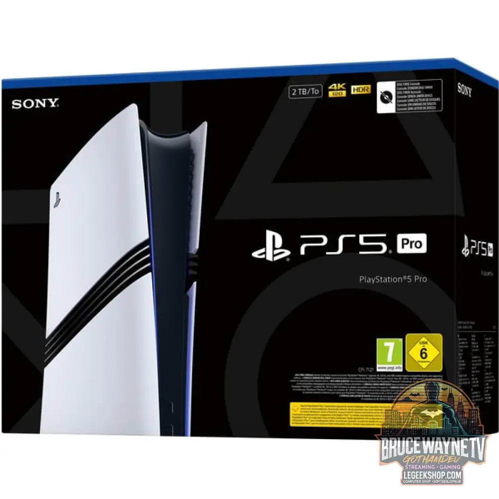 Sony PlayStation 5 Pro 2 TB E-Chassis, Spielkonsole - Sony - vue 15