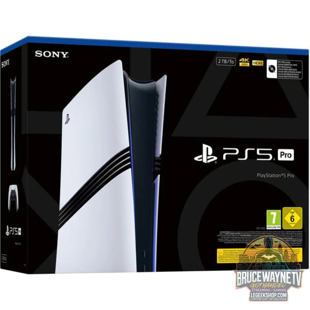 Sony PlayStation 5 Pro 2 TB E-Chassis, Spielkonsole - Sony - vue 17