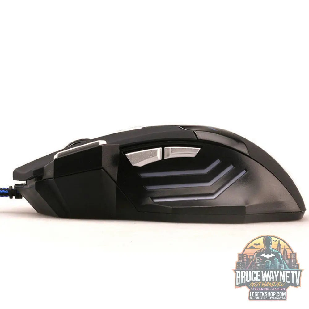 Souris Gaming USB 6 Boutons DPI Réglable RGB Filaire - Black / Tyrannosaurus Rex - Souris Gaming