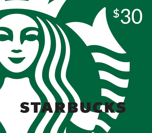 Starbucks $30 Gift Card