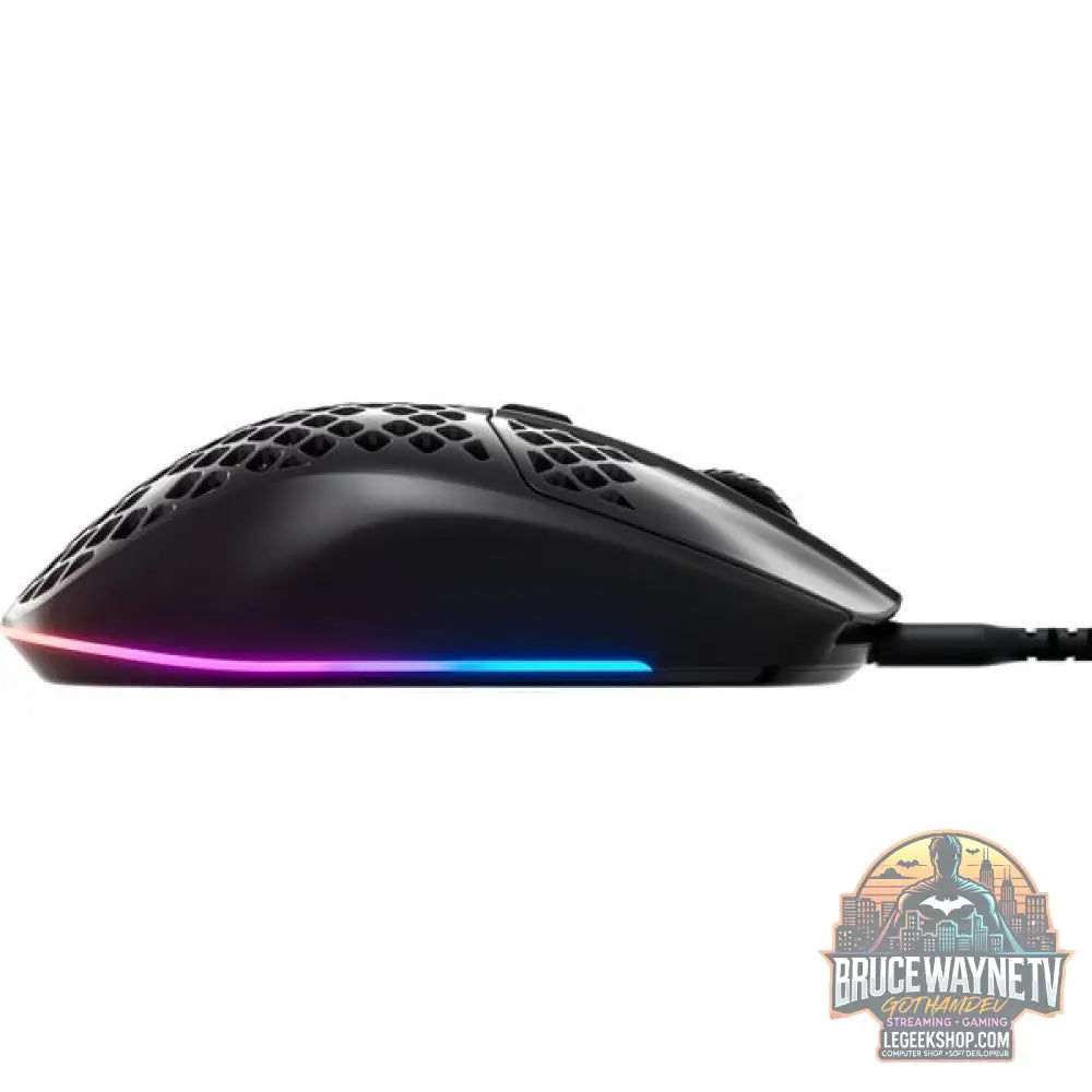 SteelSeries Aerox 3 Onyx 2022, souris gaming - vue 6
