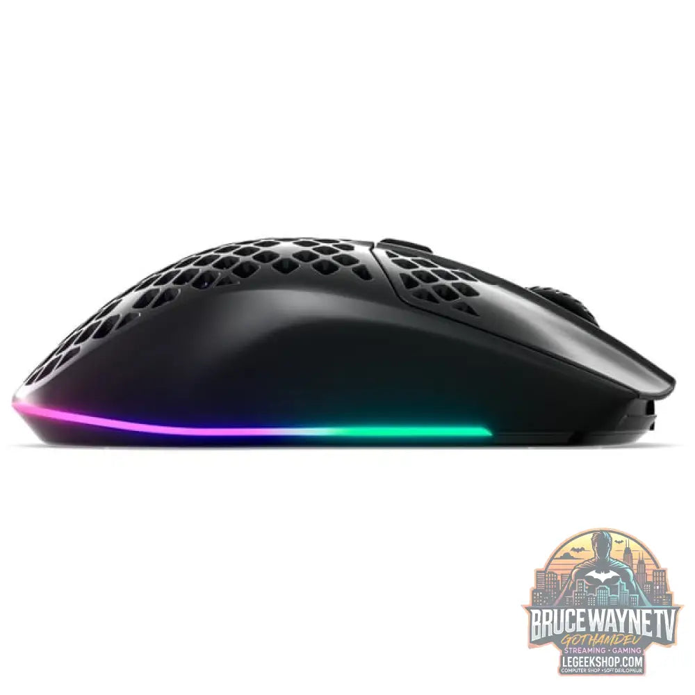 SteelSeries Aerox 3 Wireless Onyx 2022, souris gaming - vue 6