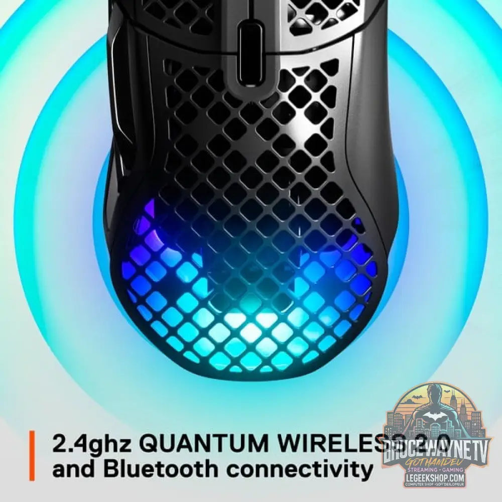 SteelSeries Aerox 5 Wireless, souris gaming - vue 5
