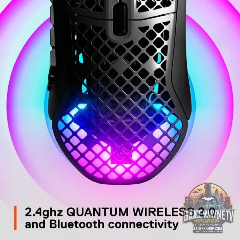 SteelSeries Aerox 9 Wireless, souris gaming - vue 5