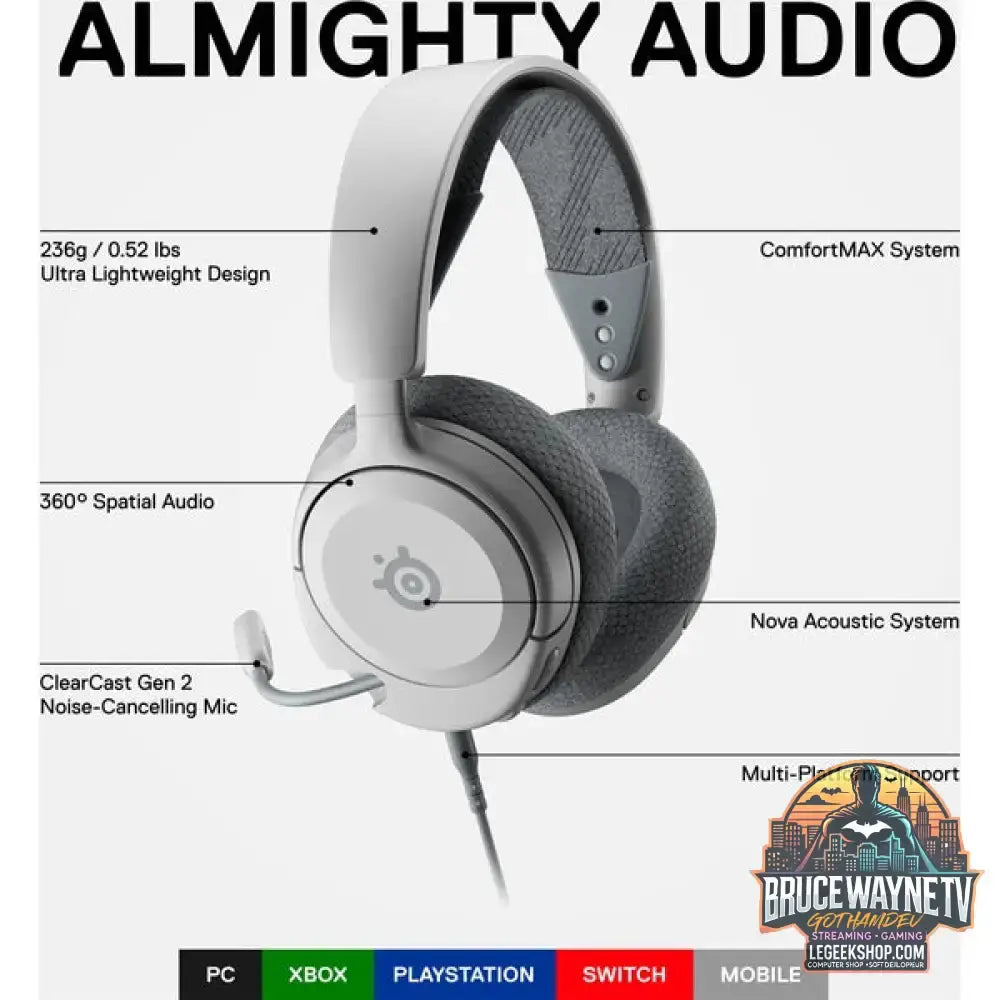 Arctis Nova 1 - SteelSeries - vue 2