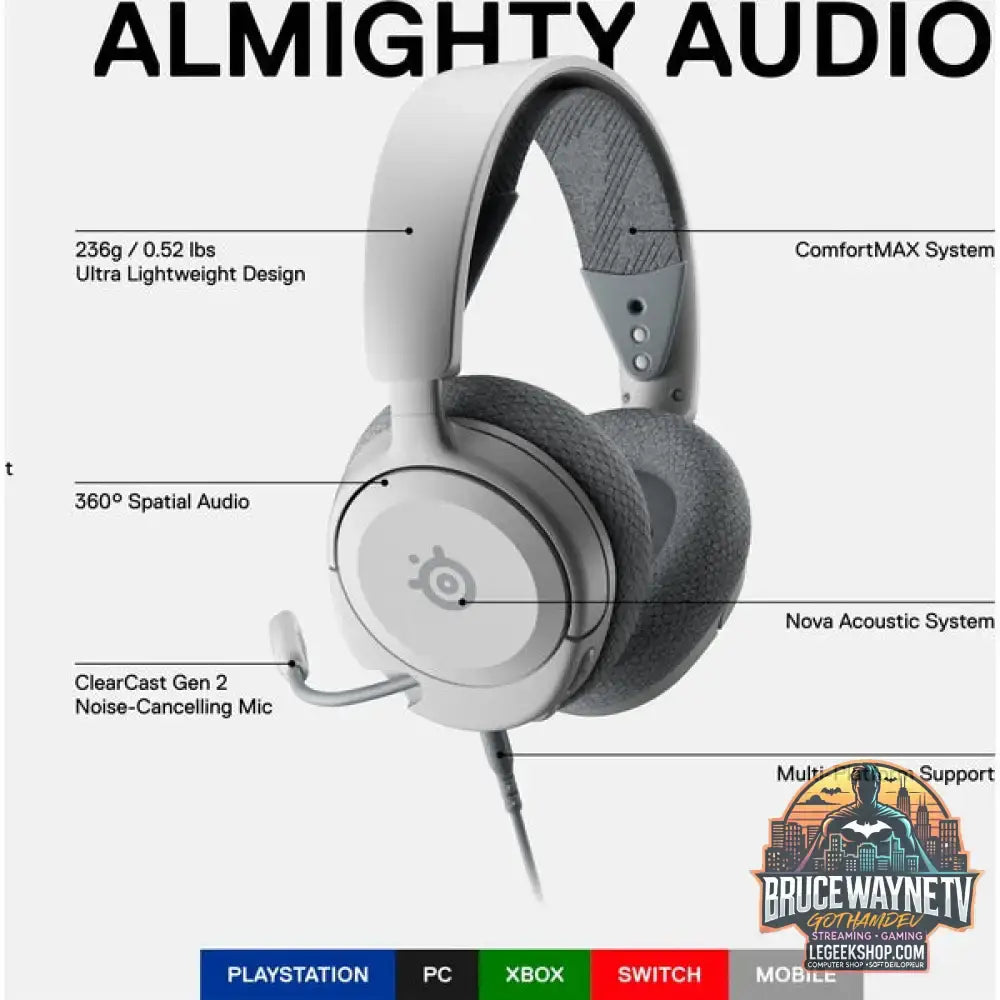 Arctis Nova 1P - SteelSeries - vue 2