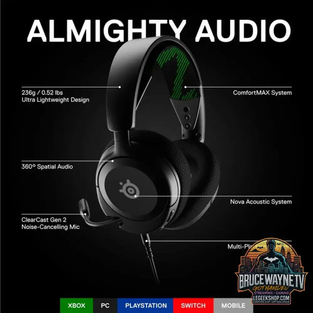 Arctis Nova 1X - SteelSeries - vue 2