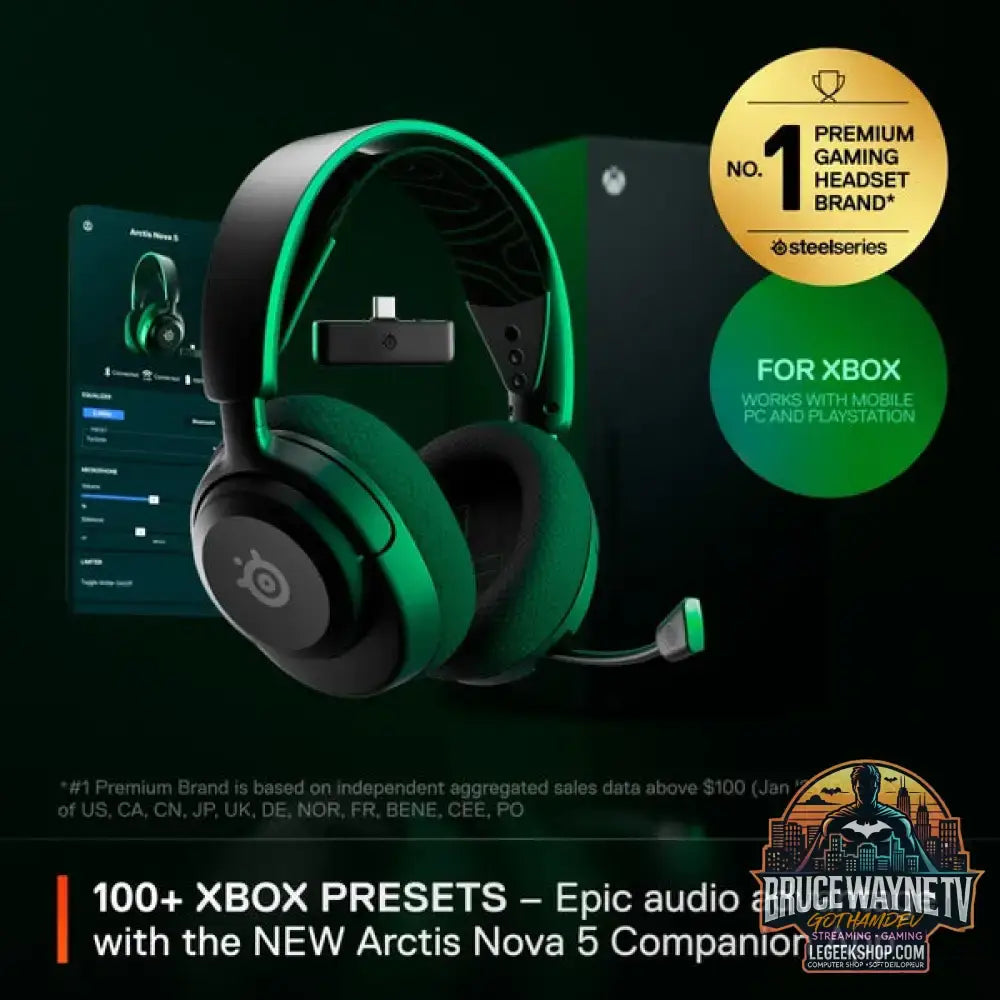 Arctis Nova 5X Wireless - SteelSeries - vue 2