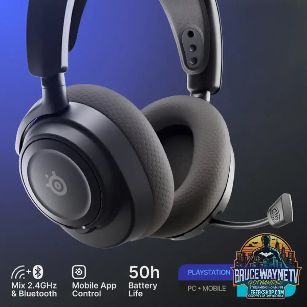 Arctis Nova 7 Wireless Gen 2 - SteelSeries - vue 9