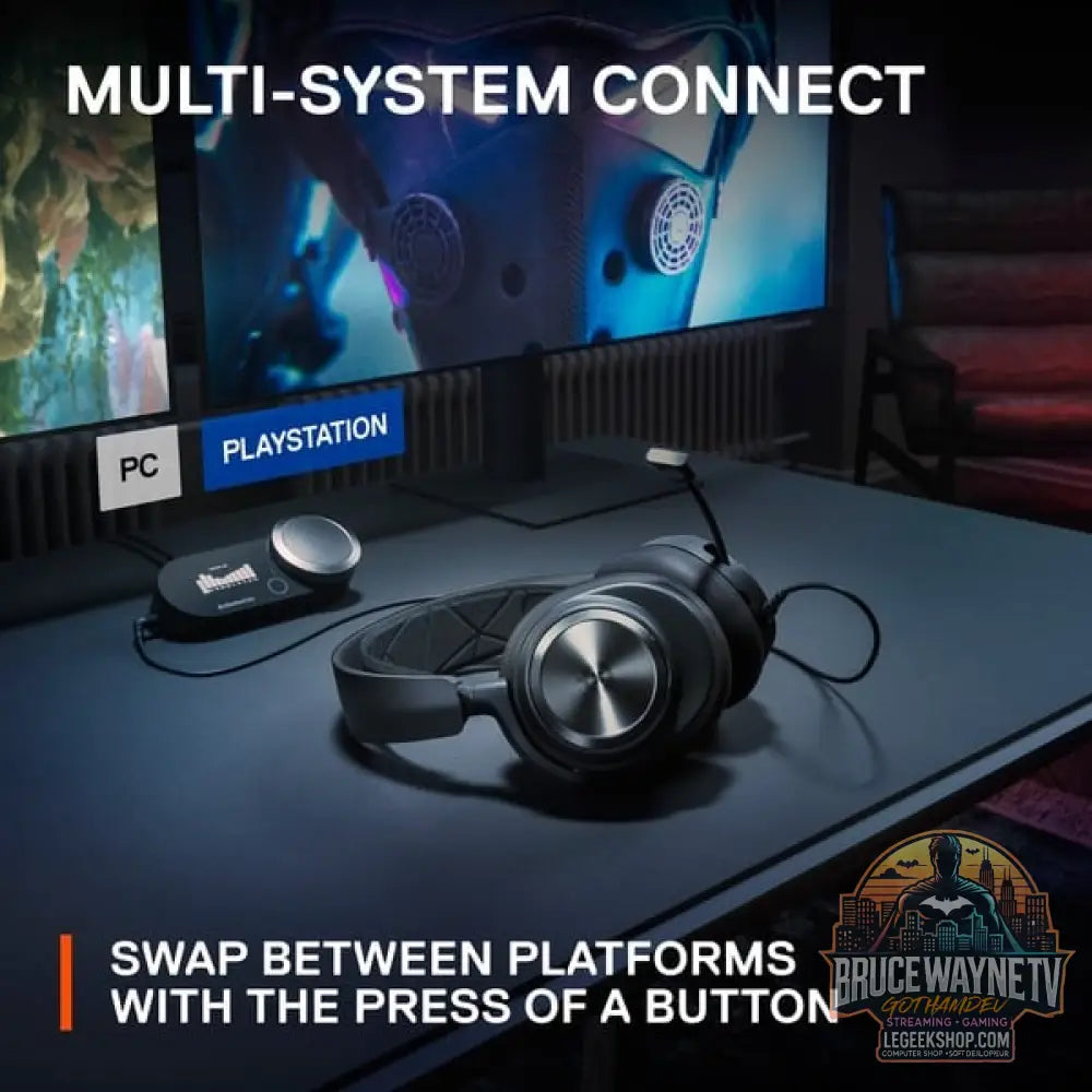 SteelSeries Arctis Nova Pro, casque gaming - vue 7