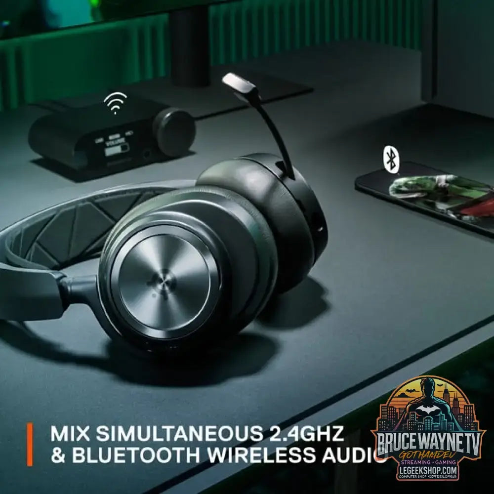 SteelSeries Arctis Nova Pro Wireless X, casque gaming - vue 7
