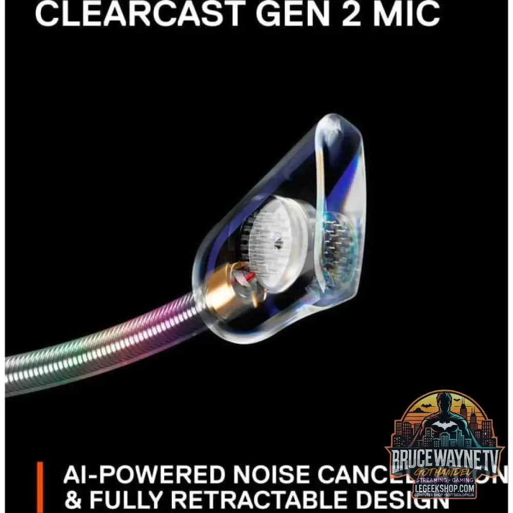 SteelSeries Arctis Nova Pro Wireless X, casque gaming - vue 9