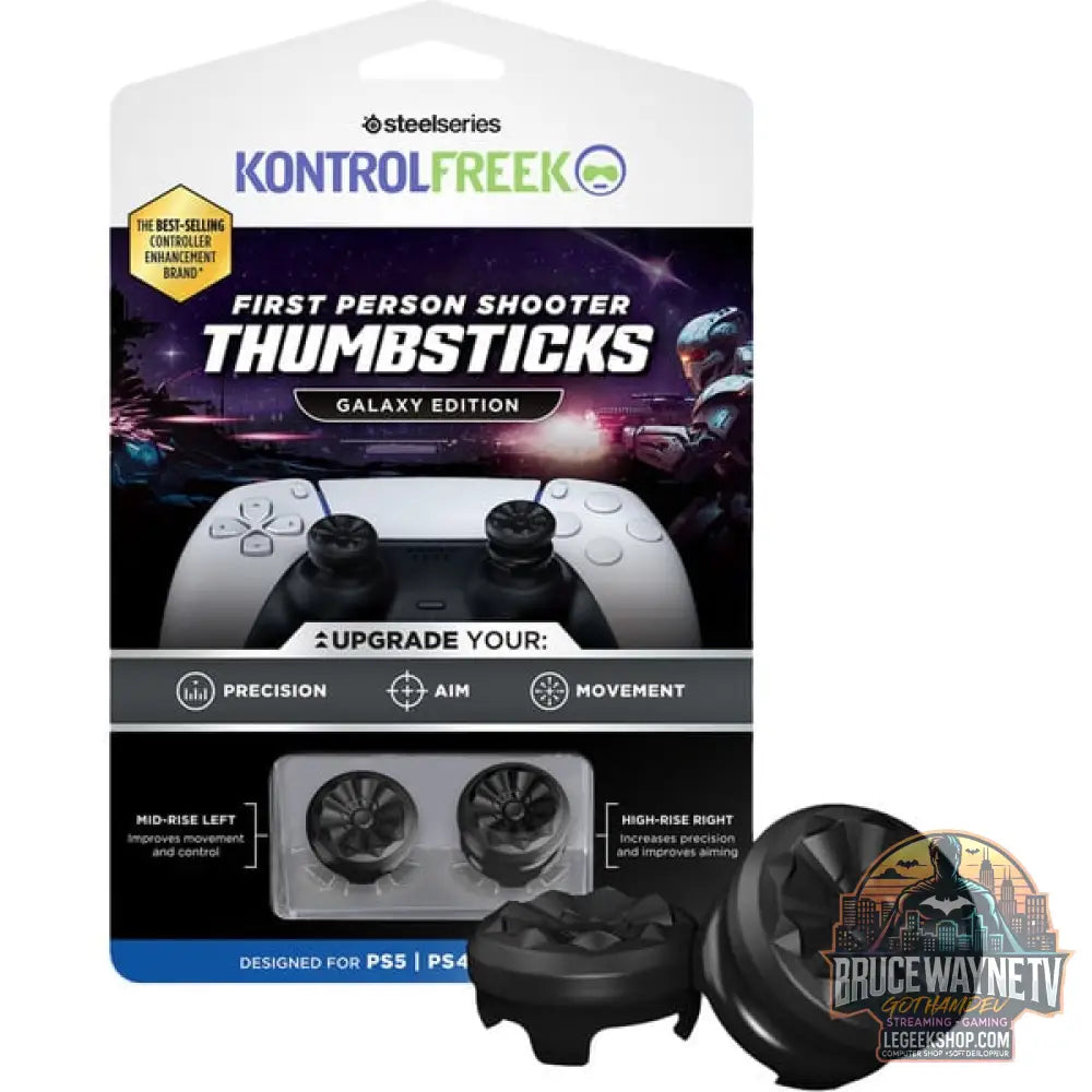 SteelSeries KontrolFreek FPS Performance Thumbsticks – Galaxy Edition, Analog-Stick - vue 4