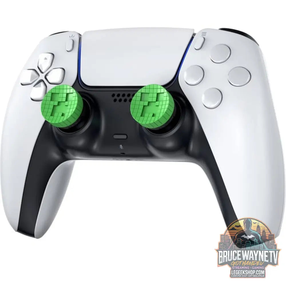 SteelSeries KontrolFreek Minecraft Performance Thumbsticks – Creeper Edition, Analog-Stick - vue 3